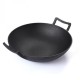 Frigideira de ferro fundido wok, Ф36 | Frigideira de ferro fundido plana | Frigideira de ferro fundido |