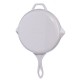 Frigideira de ferro fundido esmaltada Hosse, Ivory, Ф28cm | Frigideira de ferro fundido plana Frigideira de ferro fundido esmaltada Hosse, Ivory, Ф28cm | Frigideira de ferro fundido plana | Frigideira de ferro fundido |