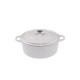 Panela funda de ferro fundido Hosse, Ivory, Ф12 | Panela de ferro fundido Panela funda de ferro fundido Hosse, Ivory, Ф12 | Panela de ferro fundido | |