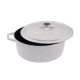Panela funda de ferro fundido Hosse, Ivory, Ф24 | Panela de ferro fundido Panela funda de ferro fundido Hosse, Ivory, Ф24 | Panela de ferro fundido | |
